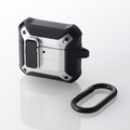 エレコム AirPods(第4世代)用ZEROSHOCK Lock シルバー AVA-AP06ZEROLSV