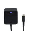 エルパ 耐雷サージ付きUSB充電器 PD2m Type-C ブラック CHCR-SPC20BK