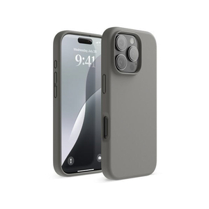 elago iPhone16Pro用シリコンケｰス ミディアムグレー EL_IPRCSSCS3_MG-イメージ1
