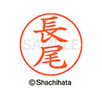 シヤチハタ ネームペン用ネーム シルバー 既製 長尾 FC47317-X-GPS-1546