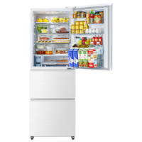 冷蔵庫 ハイセンス　3ドア /右開きタイプ /358L ハイセンス 冷蔵庫 3ドア 右開き 358L HR-G3601W ガラスホワイト