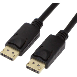 アイネックス DisplayPort 1．4対応ケーブル 1m ブラック AMC-DP1410-イメージ1