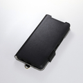 エレコム arrows We3用 手帳型ケース 極限 磁石付 耐衝撃 ブラック PM-F261PLFY5KBK