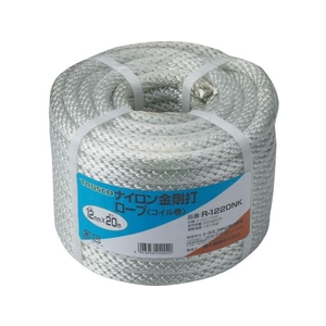 トラスコ中山 ナイロンロープ 金剛打 線径12mm×20m FC055HJ-5112818-イメージ1