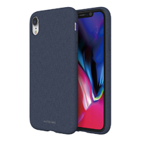 Matchnine iPhone XR用ケース JELLO PEBBLE ネイビーブルー MN13989I61