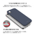 Matchnine iPhone XR用ケース JELLO PEBBLE ネイビーブルー MN13989I61-イメージ4