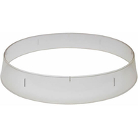 エンテック 皿枠 小判型 24吋用 抗菌 FC72123-W-224