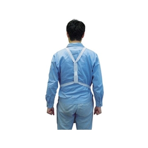 トラスコ中山 牛床革保護具 胸前掛 FC654FD-2538474-イメージ2