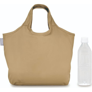 サーモス THERMOS たたまず丸めるエコバッグ 10L ベージュ FCJ050P-RFL-010 BE-イメージ8