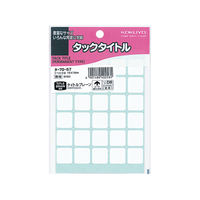 コクヨ タックタイトル 寸法16x16mm 510片 無地枠 10冊 FC02757-ﾀ-70-57