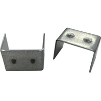 ユタカメイク 金具 ゴムロープ金具 20mm用コの字 2個 FC681GD-3675611