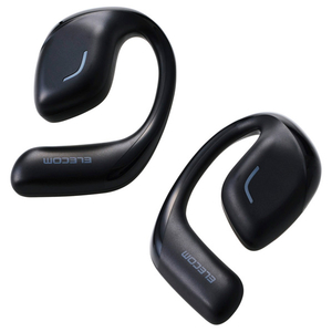 エレコム オープンイヤー型ワイヤレスヘッドフォン スモーキーブラック LBT-OWS01BK エレコム オープンイヤー型ワイヤレスヘッドフォン スモーキーブラック LBT-OWS01BK