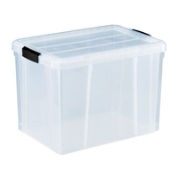 トラスコ中山 クリアライトボックス 86L 透明 FC009GX-5123801