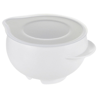 リッチェル らくチンお料理ボウル たれーぬ (Mサイズ) ホワイト ﾗｸﾁﾝﾎﾞｳﾙﾀﾚ-ﾇMW