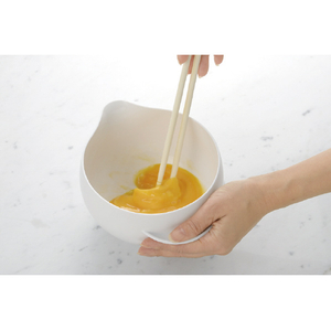 リッチェル らくチンお料理ボウル たれーぬ (Mサイズ) ホワイト ﾗｸﾁﾝﾎﾞｳﾙﾀﾚ-ﾇMW-イメージ10