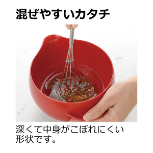 リッチェル らくチンお料理ボウル たれーぬ (Mサイズ) ホワイト ﾗｸﾁﾝﾎﾞｳﾙﾀﾚ-ﾇMW-イメージ4