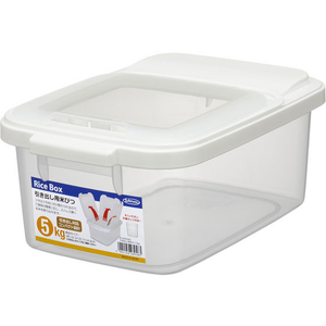 岩崎工業 引き出し用米びつ 5kg FC42268-B-2895PN-イメージ1