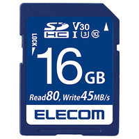 エレコム データ復旧SDHCカード(16GB・UHS-I U3 V30) MF-FS016GU13V3R