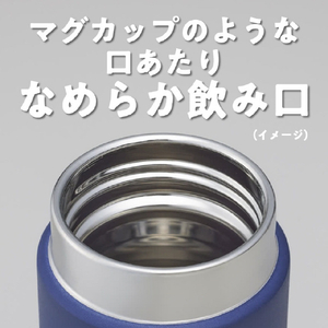 タイガー 真空断熱ボトル(0．5L) ストーンブラック MMZ-W501KZ-イメージ5