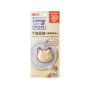 ジェックス ピュアクリスタル お皿にPON 軟水 猫用 30日 1個 FCJ878J-イメージ1