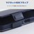 エレコム arrows We3用 手帳型ケース 極限 磁石付 耐衝撃 ネイビー PM-F261PLFY5KNV-イメージ8