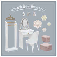 タカラトミー ｲﾝﾃﾘｱﾄﾞﾚﾂｻ-ﾙ-ﾑﾌﾗﾝﾌﾗﾝ リカちゃん インテリア