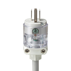 サンワサプライ 医用接地プラグ付き電源タップ(3P・6個口・5m) ホワイト TAP-HPM6-5W-イメージ3