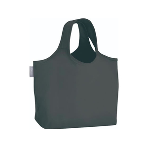 サーモス THERMOS たたまず丸めるエコバッグ 10L ダークグレー FCJ051P-RFL-010 DGY-イメージ1