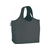 サーモス THERMOS たたまず丸めるエコバッグ 10L ダークグレー FCJ051P-RFL-010 DGY-イメージ1