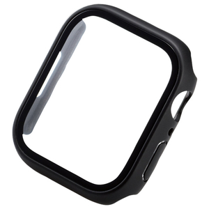 エレコム Apple Watch Series 7(45mm)用フルカバーケース プレミアムガラス 反射防止/硬度9H/指紋防止/飛散防止設計/傷・汚れ防止 ブラック AW-21AFCGMBK エレコム Apple Watch Series 7(45mm)用フルカバーケース プレミアムガラス 反射防止/硬度9H/指紋防止/飛散防止設計/傷・汚れ防止 ブラック AW-21AFCGMBK