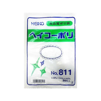 シモジマ ポリ袋 No.811 0.08×200×300mm 50枚 F870374-#6628100