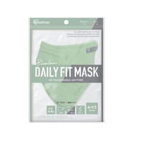 アイリスオーヤマ DAILYFITMASK立体 ふつう 5枚 ピスタチオ×グレー FCU8462-RK-F5SUD