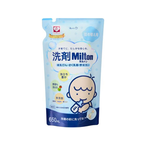 キョーリン製薬 洗剤ミルトン 哺乳瓶・搾乳器・野菜洗い 詰替650mL FC630TH-イメージ1
