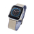 エレコム Apple Watch(41/40/38mm)用ハイブリッドレザーバンド MINIO アッシュグレー×ゼニスブルー AW-41BDMNOGY-イメージ2