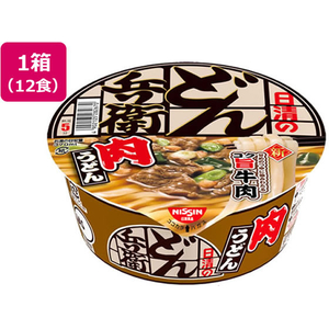 日清食品 日清のどん兵衛 肉うどん 86g 12食 FC195RK-イメージ1