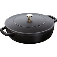 STAUB ストウブ ブレイザーソテーパン 28cm ブラック 40511-472 FC364LA-0560990