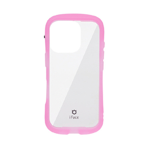 Ｈａｍｅｅ iPhone 16 Pro用強化ガラスクリアケース IFACE REFLECTION NEO クリアピンク 41-979921-イメージ1