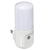 エルパ LEDナイトライト 明暗センサー アンバー ホワイト PM-L160(W)-イメージ1