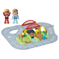 タカラトミー トミカワールド キャンプ場で遊ぼう!トミカタウン立体レイアウトセット ｷﾔﾝﾌﾟｼﾞﾖｳﾄﾐｶﾀｳﾝﾘﾂﾀｲﾚｲｱｳﾄ