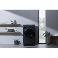 アイリスオーヤマ FLK852-B 【左開き】8．0kgドラム式洗濯乾燥機