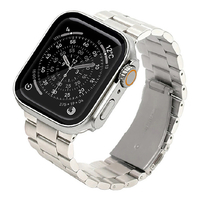 ラスタバナナ APPLE WATCH 4-11/SE1-3/ULTRA1-3 44/45/46/49MM ステンレスバンド シルバー RAWST4410SV