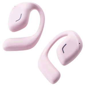 エレコム オープンイヤー型ワイヤレスヘッドホン ダスティピンク LBT-OWS01PN-イメージ1