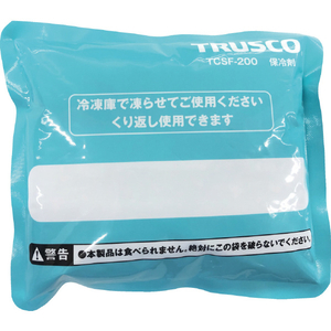 トラスコ 保冷剤　２００ｇ TCSF-200-イメージ2