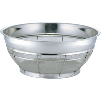 弁慶 BK 18-8 浅型ザル 荒目 35cm 6.5メッシュ FC079LZ-8771500