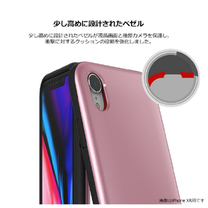 Matchnine iPhone XR用ケース PINTA ローズゴールド MN13992I61-イメージ6