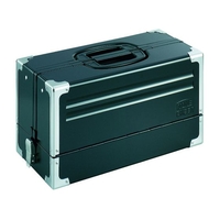ＴＯＮＥ ツールケース(メタル) V形3段式 マットブラック FC816AG-3904393