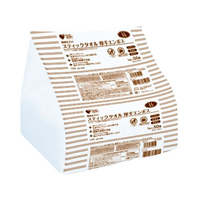 オオサキメディカル プラスハート スティックタオル 厚手エンボス LL 50本 FCF342T-74995