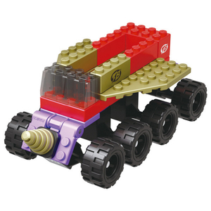 タカラトミー トミカ・プラレールブロック フリースタイル モンスタートラックセット ﾄﾐﾌﾟﾗﾌﾞﾛﾂｸFSﾓﾝｽﾀ-ﾄﾗﾂｸｾﾂﾄ-イメージ2