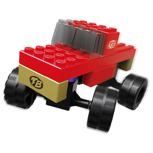 タカラトミー トミカ・プラレールブロック フリースタイル モンスタートラックセット ﾄﾐﾌﾟﾗﾌﾞﾛﾂｸFSﾓﾝｽﾀ-ﾄﾗﾂｸｾﾂﾄ-イメージ5
