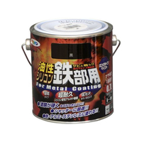 アサヒペン 油性シリコン鉄部用 0.7L 黒 FC071NV
